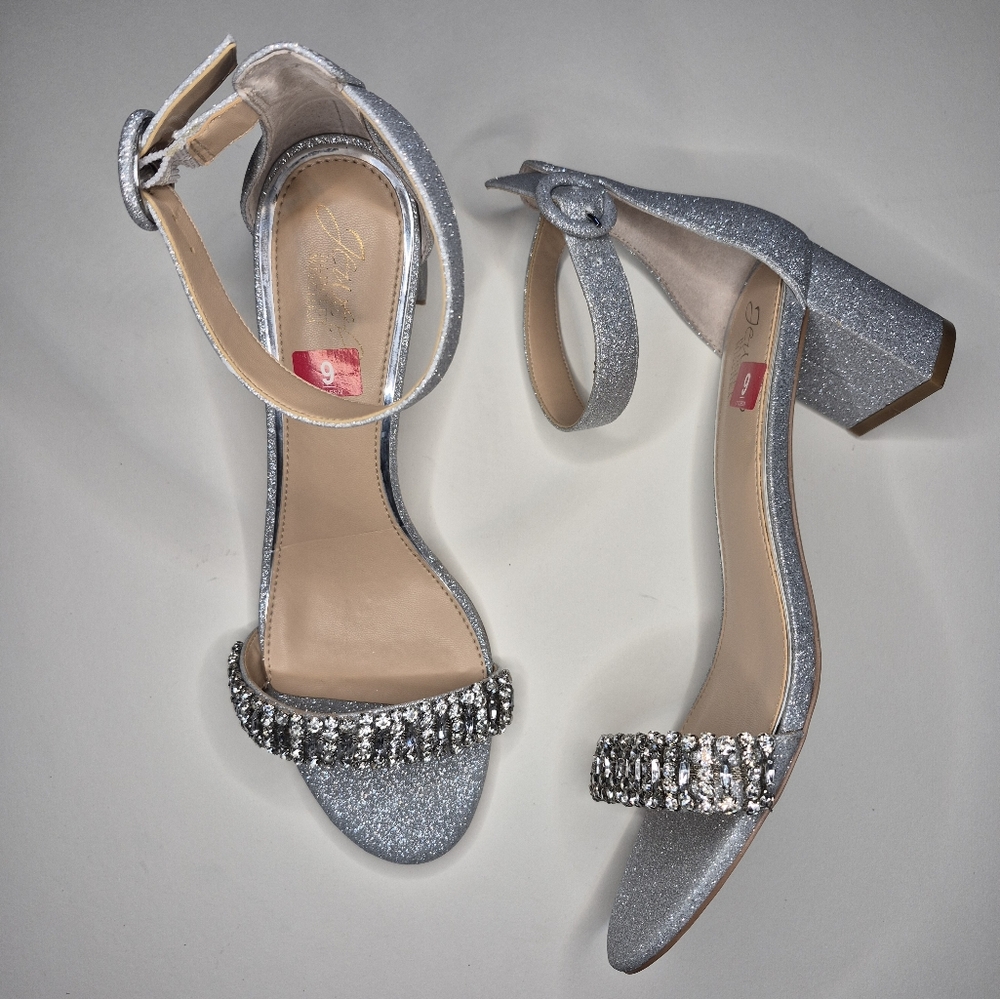 Badgley Mischka | James Evening Sandal NWOBox Sz 9 - Picture 3 of 10